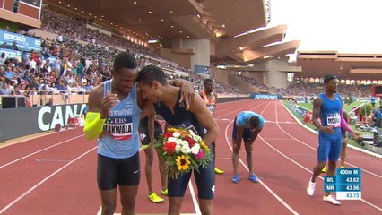 Athlétisme - Meeting Herculis - Wayde van Niekerk en patron sur 400m !