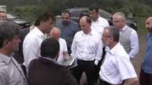 Trabzonspor Başkanı Usta, Tesis Yapımı Için Belirlenen Yerleri Gezdi