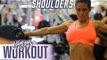 Getting Perfectly Defined Shoulders On The Knockouts Workout - Ep. 3