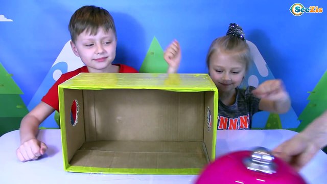 Челлендж - Пранк Угадай Руками что в КОРОБКЕ Супер Топ Челендж 2017