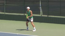 Ernesto Escobedo, la joven promesa del tenis que inició en los parques públicos