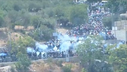 مظاهرات تضامن بمدن عربية وإسلامية دعما للأقصى