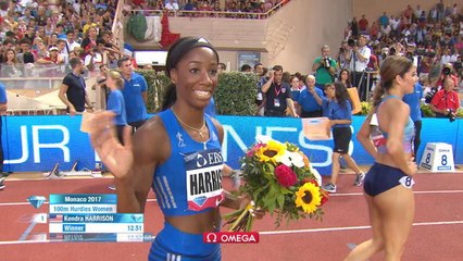 Athlétisme - Meeting Herculis - Harrison s'impose sur 100m haies