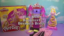 Arcilla Re moda que ofrece equipo jugar princesa enredado Doh diseño-a-vestido disney rapunzel