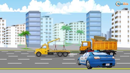 Мультики про Машинки - Трактор для детей - Русская Озвучка