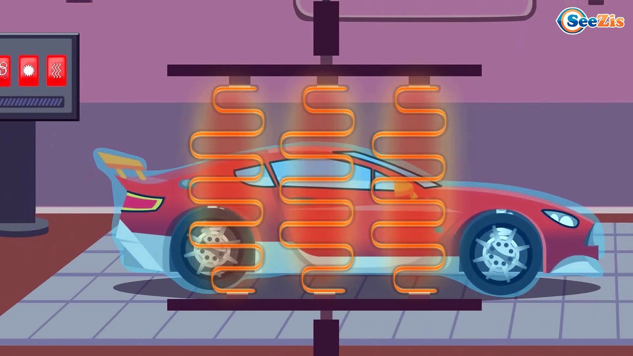 Voiture Pour Enfants - Voiture de police - Dessins animés pour bébés - Vidéo Éducative de Voitures