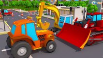 Caminhão e Trator para Crianças | Desenhos animados carros bebês compilação de 54 min carro desenho