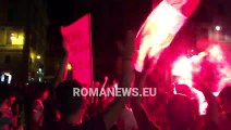 Roma, i tifosi festeggiano i 90 anni del club