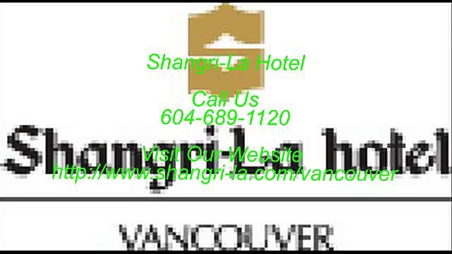 Shangri-La Hotel - vancouver luxury hotels - hotel package