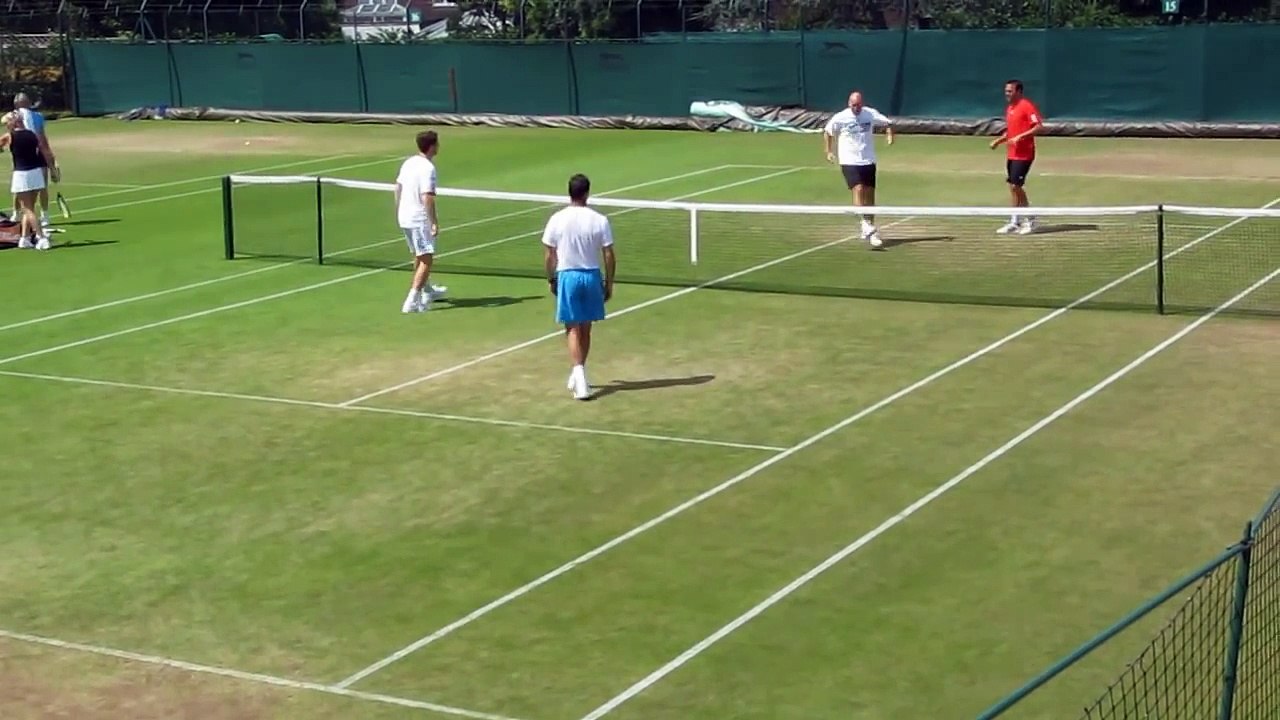Football Tennis with Andy Murray
