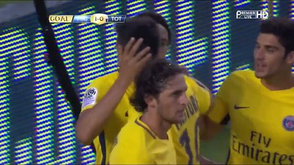 1-0 Edinson Cavani Goal  - PSG 1-0 Tottenham - 22.07.2017 [HD]