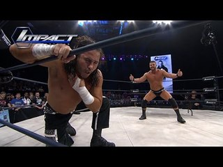 Matt Hardy vs. Bobby Roode in #1 Contenders Tables Match (Jul. 22, 2015)