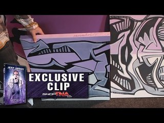 A Look at Jeff Hardy's Paintings - Jeff Hardy "Humanomoly"  Exclusive DVD Clip