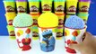 ELSA & ANNA Play Foam Clay Cups w/ Play Doh Surprise Eggs – Frozen Toys Disney Minion