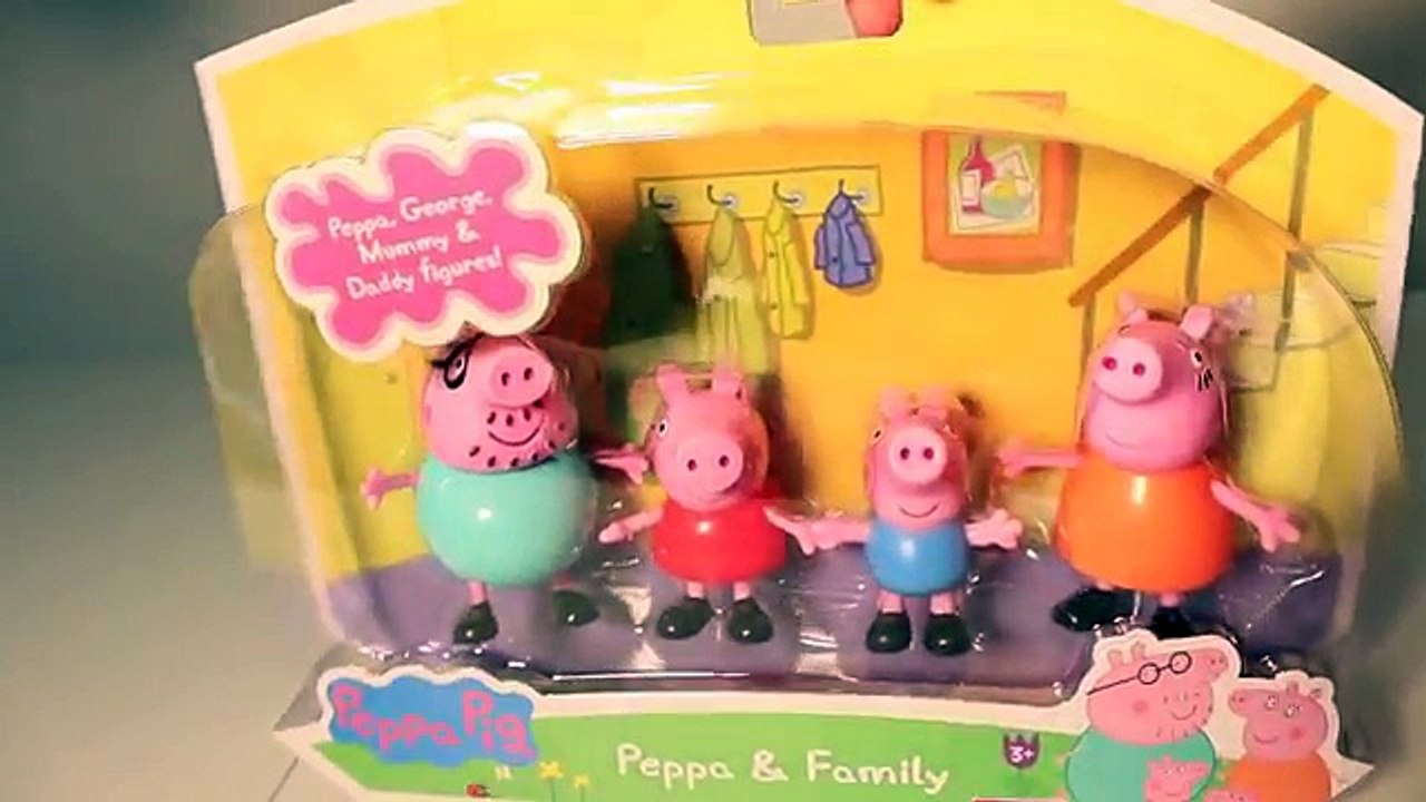 El Delaware por un se Jorge cerdo allí pasado juguetes peppa español casa muñecas calico critters una cortador