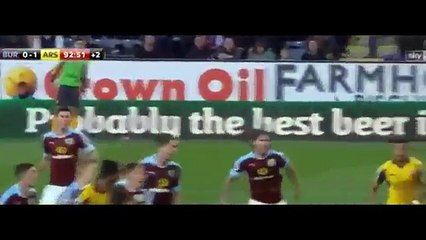 Laurent Koscielny, Burnley vs Arsenal 0 1 Last Minute Goal, 02 10 2016