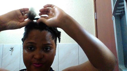 Fazendo meu cabelo cacheado