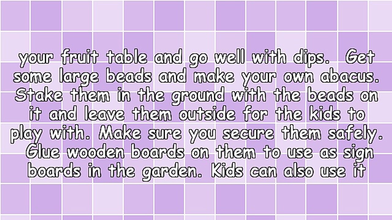 Re-Use Those Plastic Knitting Needles