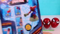 Juguetes Burbujas y Huevos Sorpresa de el Hombre Araña | Spiderman Bubbles and Surprise E
