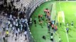 Pelea entre la torcida de Palmeiras y hinchada de Peñarol