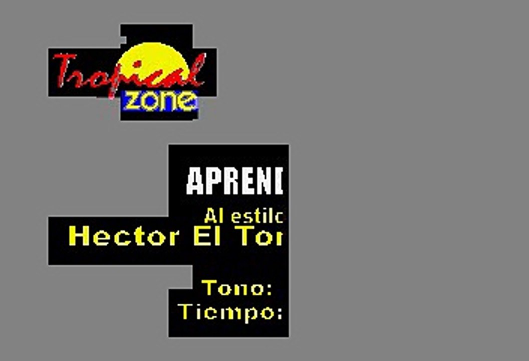 El Torito - Aprenderé (Karaoke)