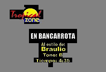En Bancarrota - Braulio (Karaoke)
