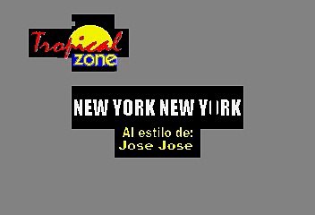 Jose Jose - New York New York (Karaoke)