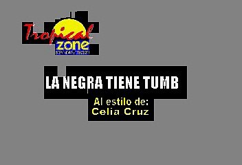 La Negra Tiene Tumbao - Celia Cruz (Karaoke)