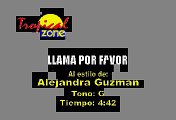 Llama por favor - Alejandra Guzmán (Karaoke)