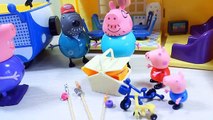 Cerdo pesca de cerdo Peppa Pig Peppa de papa niños de dibujos animados
