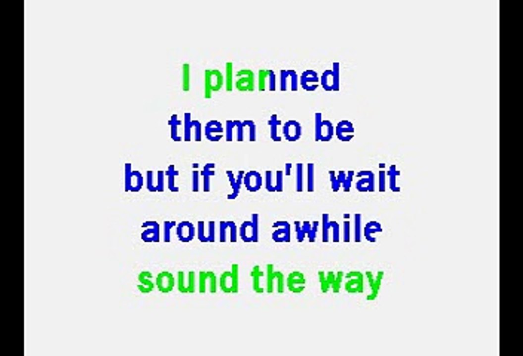 When In Rome - The promise (Karaoke)