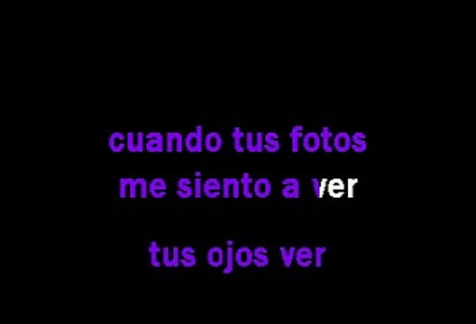 Nelly Furtado y Juanes - Fotografia (Karaoke)