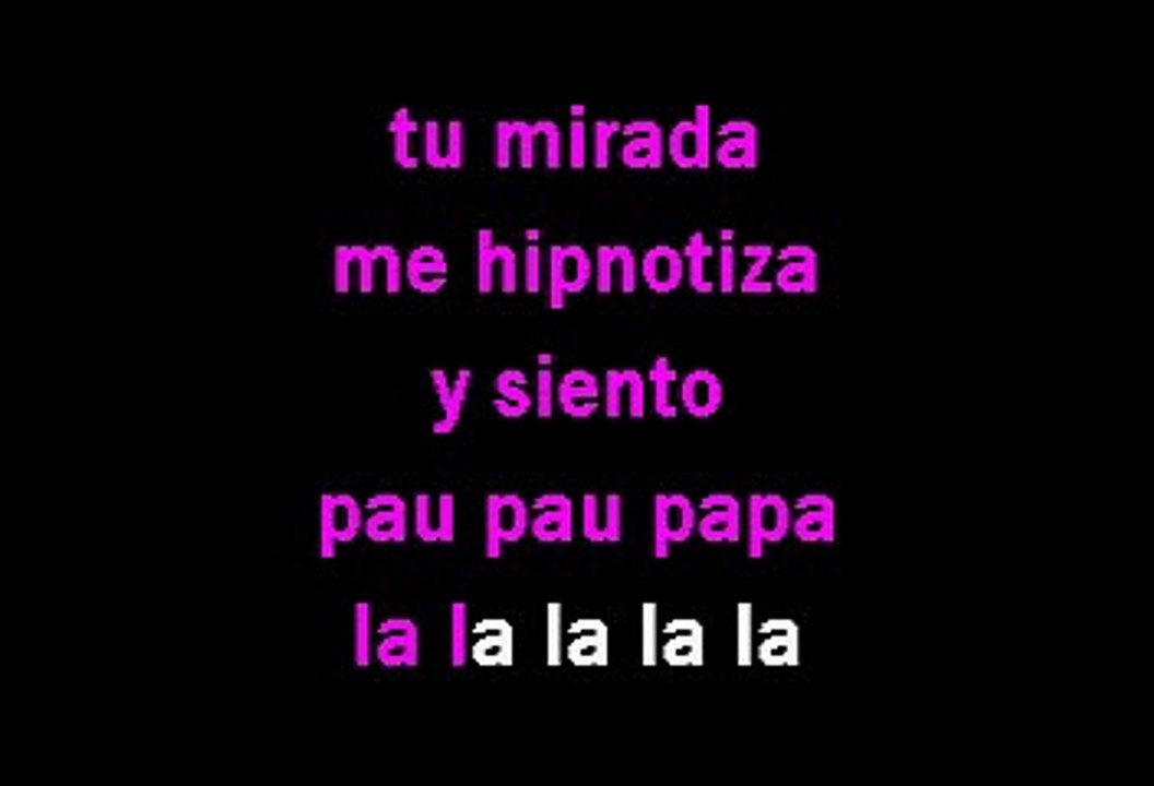 Paulina Rubio - Algo tienes (Karaoke)