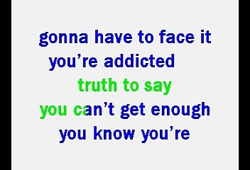 Robert Palmer - Adictted to love (Karaoke)