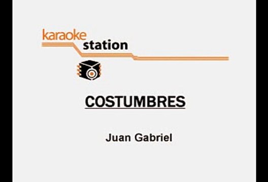 Rocio Durcal - Costumbres (Karaoke)