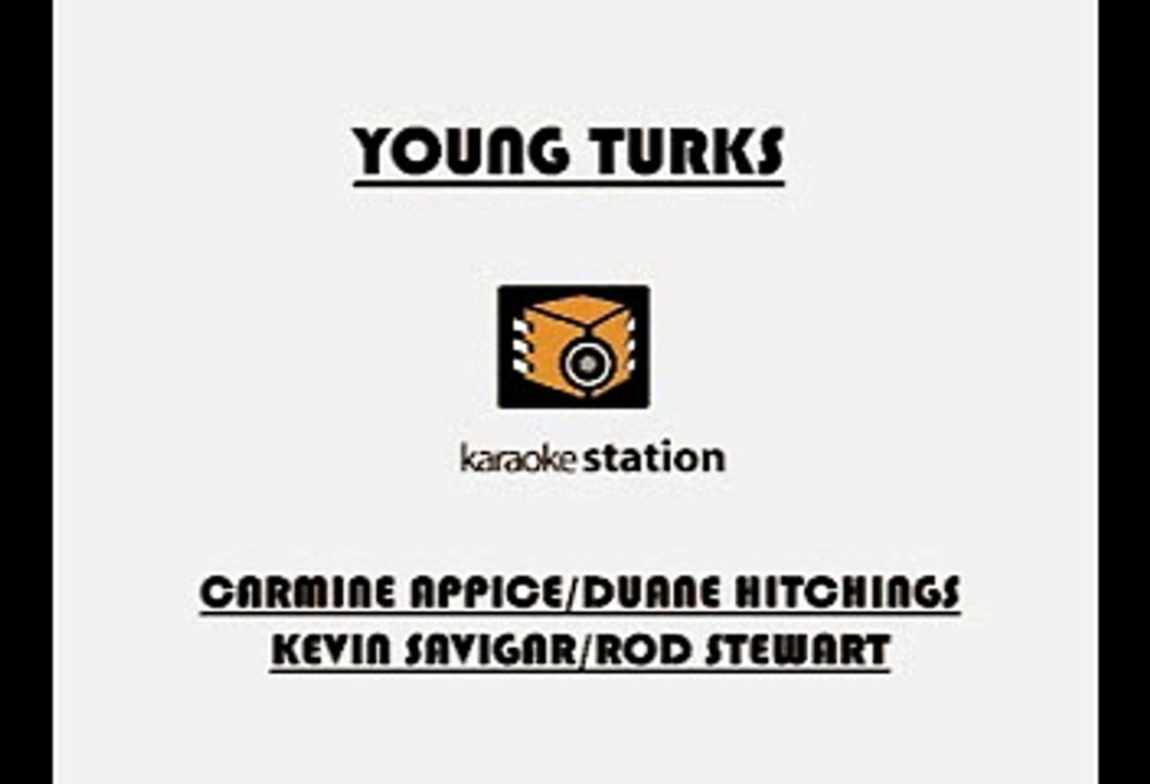 Rod Stewart - Young turks (Karaoke)