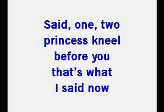 Spin Doctors - Two princess (Karaoke)