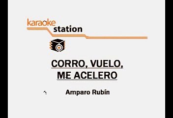Timbiriche - Corro, vuelo, me acelero (Karaoke)