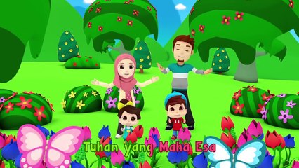 Lagu Kanak Kanak Islam | Sayang Allah dan Nabi | Omar & Hana | Diceriakan Oleh Wildan