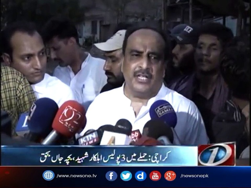 Three policemen martyred in Karachi gun attack