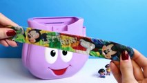 Mochila huevos huevos huevos Explorador ratón cerdo sorpresa el doras dora peppa mickey huevos sorpresa