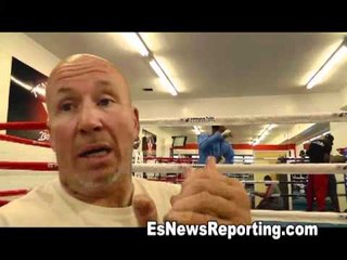 kevin hoskins on sparring luis ramos