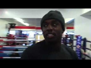 Andre Berto Ready For Sparring
