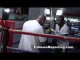Andre Berto vs Victor Ortiz - Berto Workout