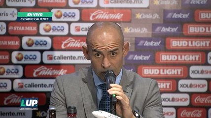 En conferencia de prensa Paco Jémez