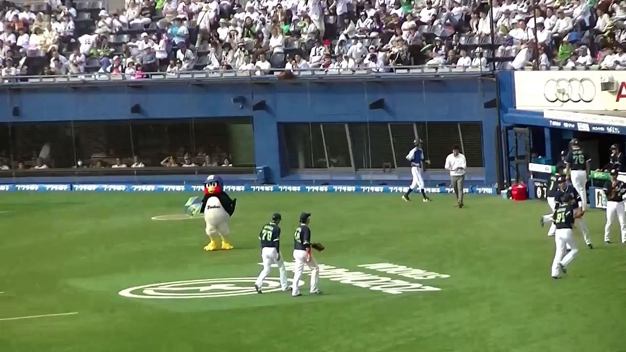 つば九郎 傘が壊れて東京音頭が踊れない