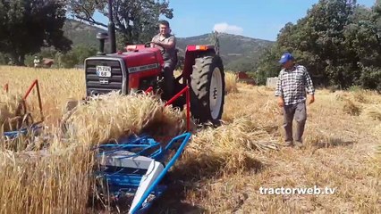 Traktör önü biçer bağlar