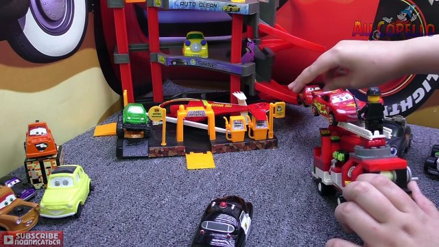 Мультики про машинки Пожарная машина мультфильм тушит пожар мультик про пожарную машину дл