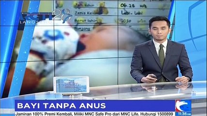 Mengejutkan! Seorang Bayi Lahir Tanpa Anus