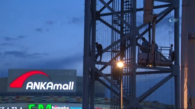 Ankamall Alışveriş Merkezi'nde İntihar Girişimi
